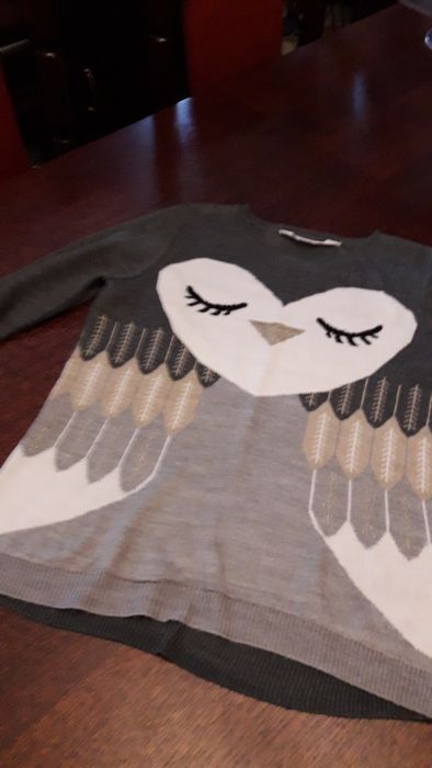 Bluzeczka z cienkiej dzianinki na 134/140