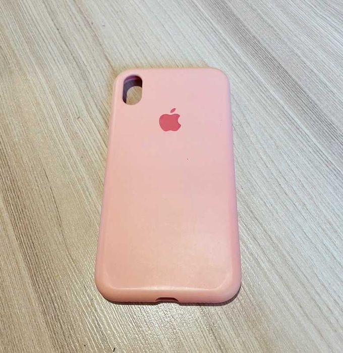 Silikonowe etui IPhone XR, różowe