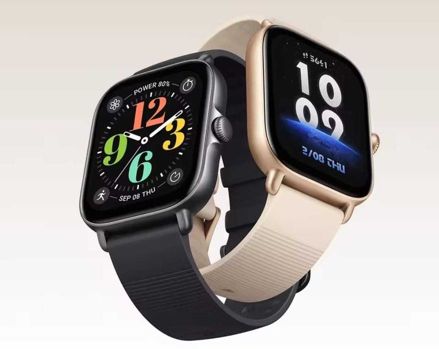 NOWY smartwatch zegarek sportowy Amazfit GTS 4 Mini New z etui + Gratis