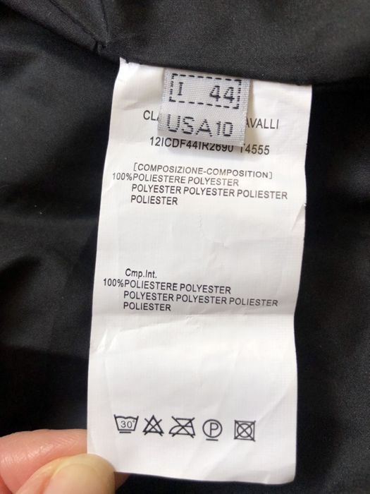 Kurtka ROBERTO CAVALLI CLASS nowa M czarna