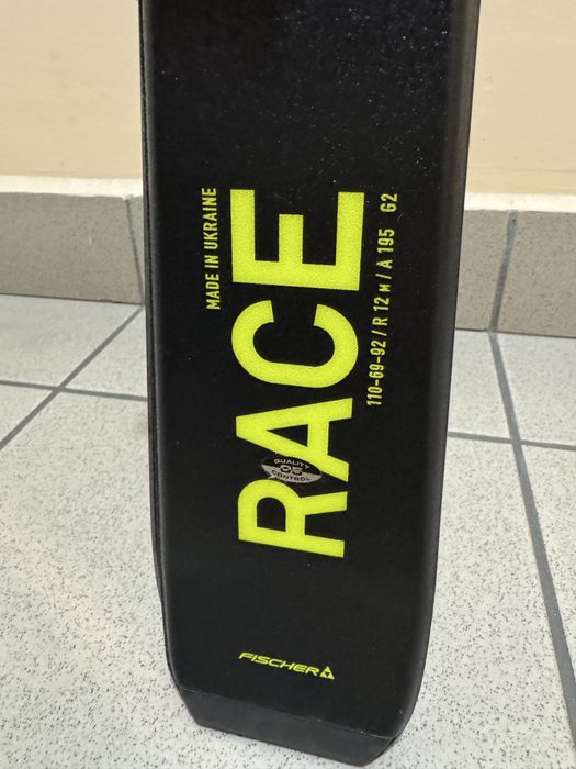 Narty Fischer RC4 Race JR + wiazania FS7 nowe