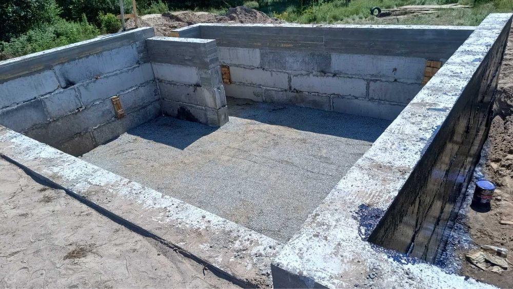 ФУНДАМЕНТНІ роботи, та всі інші будроботи..