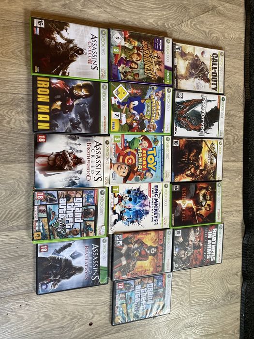 Диски для xbox 360