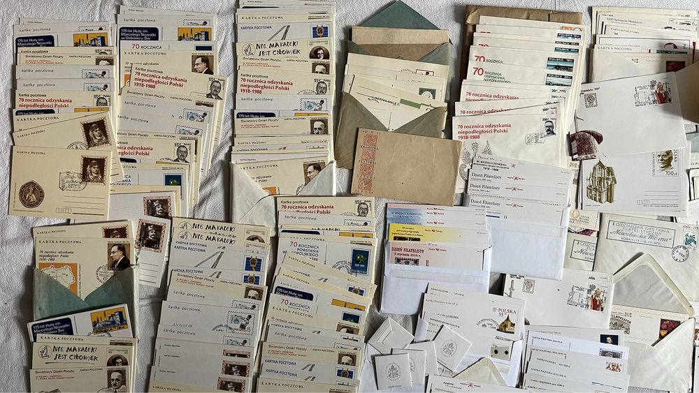 Stare karty pocztowe i koperty