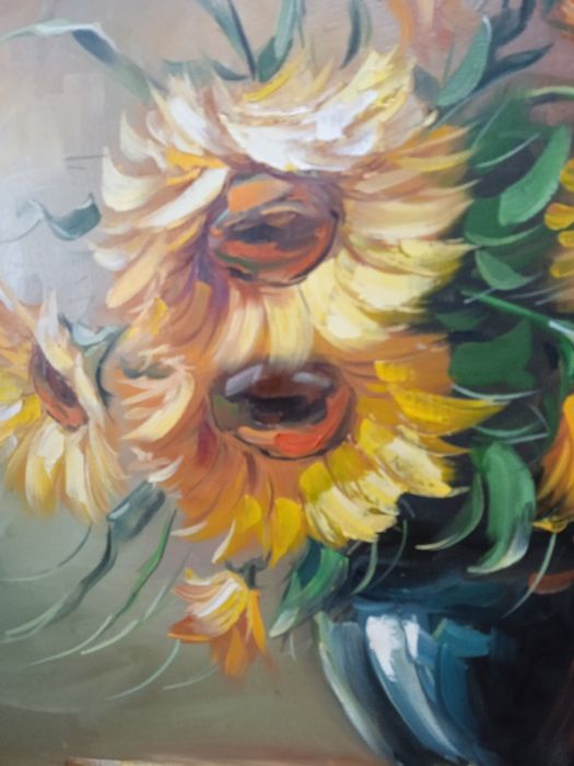 Obraz olejny na płótnie Wojciech Bartnik 2000r Wrocław Fabryczna • OLX.pl