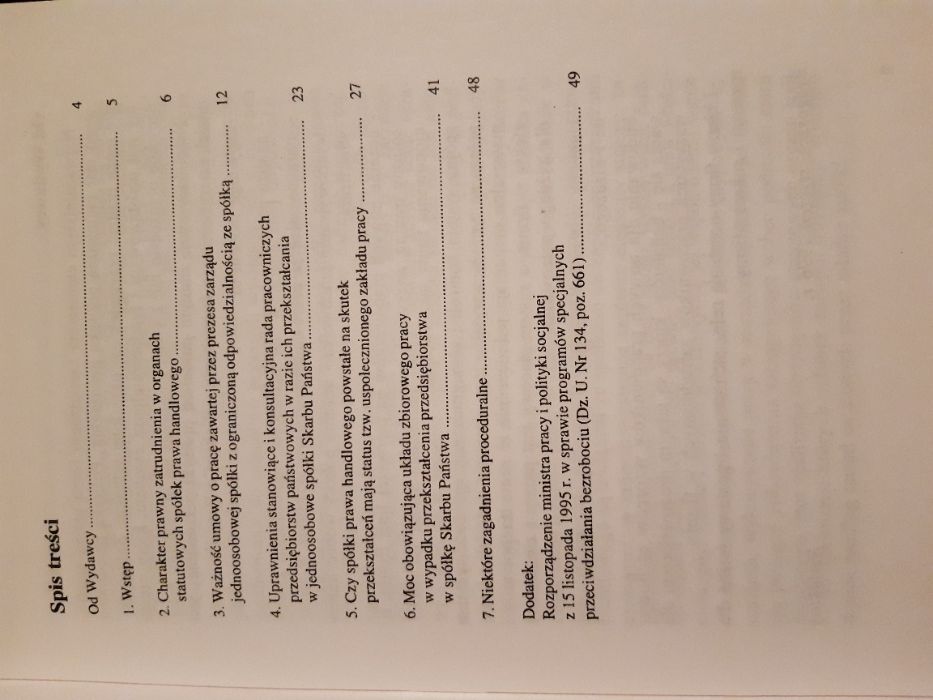 W Masewicz Wybrane zagadnienia stosunków pracy w spółkach prawa handlo
