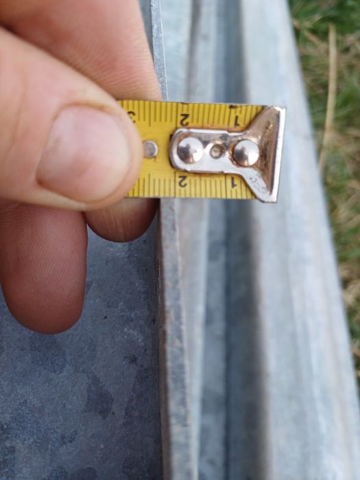 Ceownik ocynkowany 80x40x3.0mm odcinki 6.4 i 8m łata łaty wiata hala