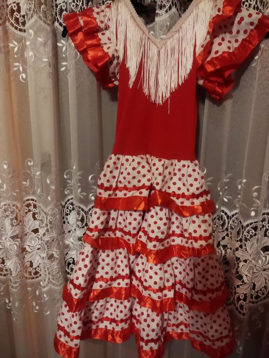 Strój przebranie hiszpanki
