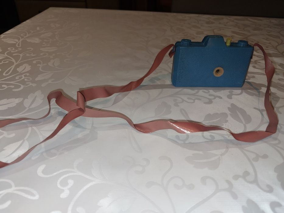 Mini aparat Prl wilk i zając slajdy wyświetla sprawny