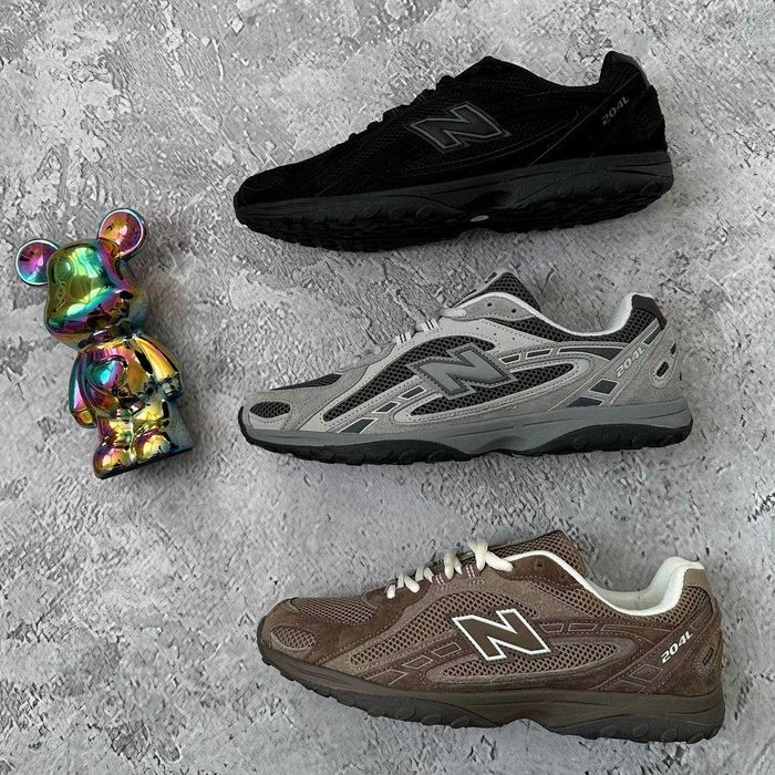 !SALE! New Balance 204L Grey Premium 36 37 38 39 40 41 42 43 44 45 46 нб літні