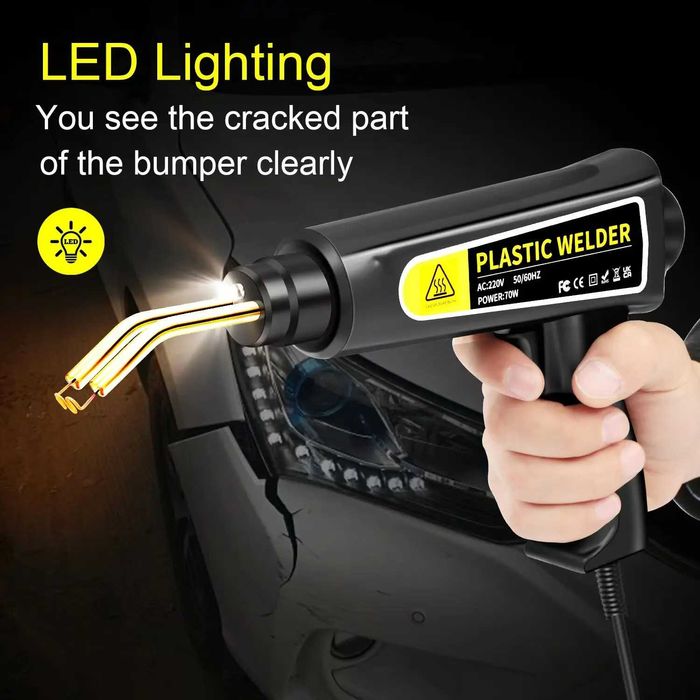 Pistola de soldar plástico de 110V