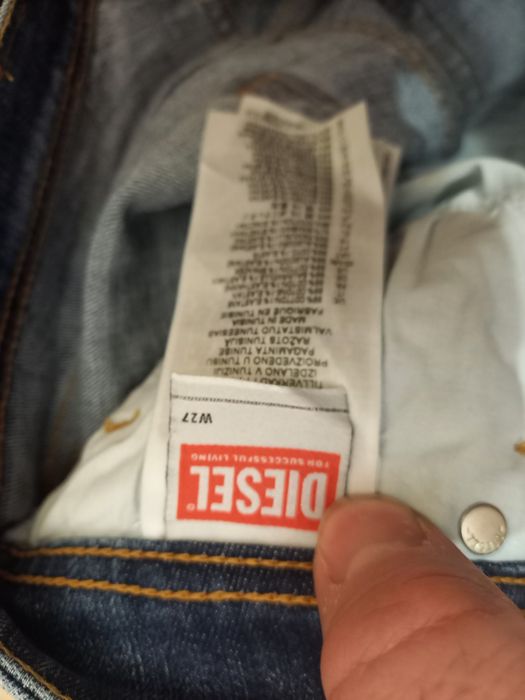 Spodnie jeansowe Disel Industry