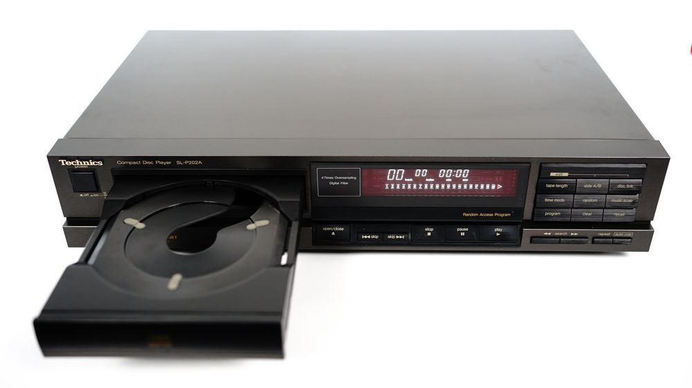 Odtwarzacz CD TECHNICS SL-P202A CD-R * klasyk lata 80-te * 100% sprawn
