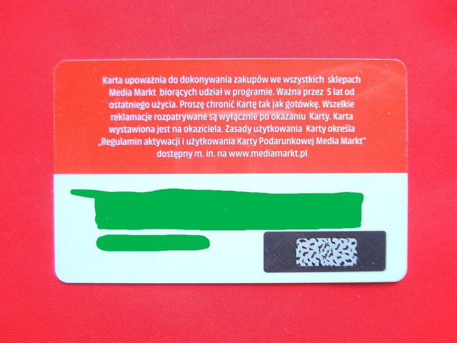 karta podarunkowa media markt na 500 zł