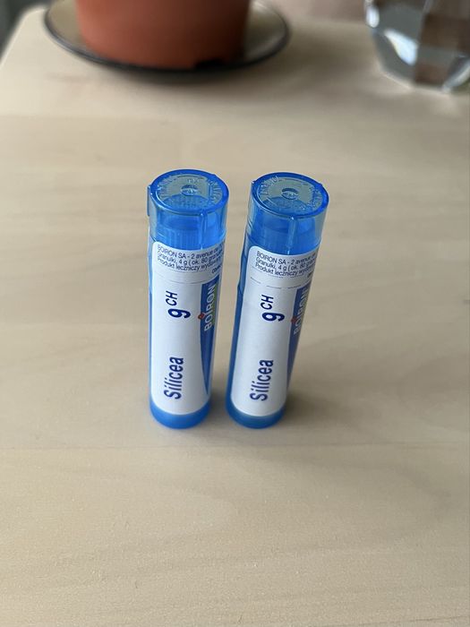 2 x Boiron Silicea 9 CH (granulki 4g) nowe