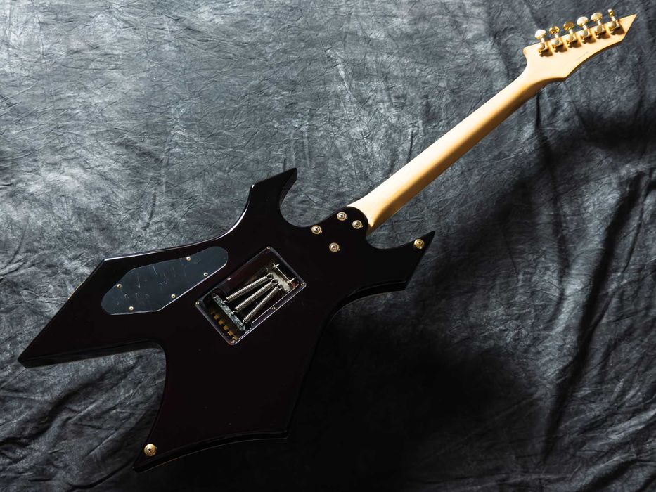 B.C. Rich Warlock-920JE See Through Red Burst