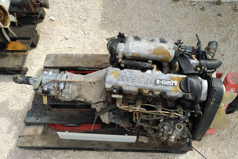 Motor Nissan LD20-II 2.0 diesel & caixa manual para Nissan Vanette.