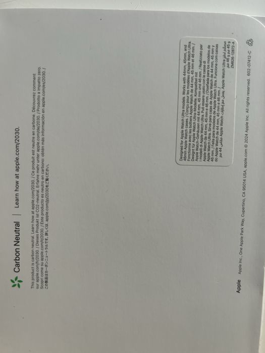 Pulseira Aço milanesa /milanese loop apple watch ultra prata tamanho S