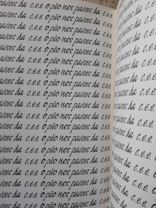 Livro:  O Pão Nos Países Da Cee de Margarida Rodrigues Camacho
