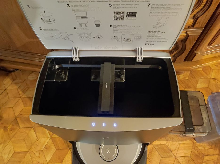 Robot Sprzątający ECOVACS X1 TURBO Odkurzanie Mopowanie Suszenie AIVI