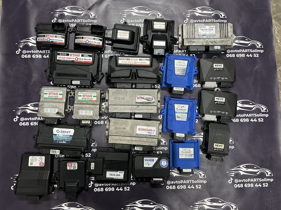 Блок ГБО Qbox basic Qbox plus 200GoFast BRC Stag 4(eco,plus), zenit cyl6, tech204,tech326,tech duo