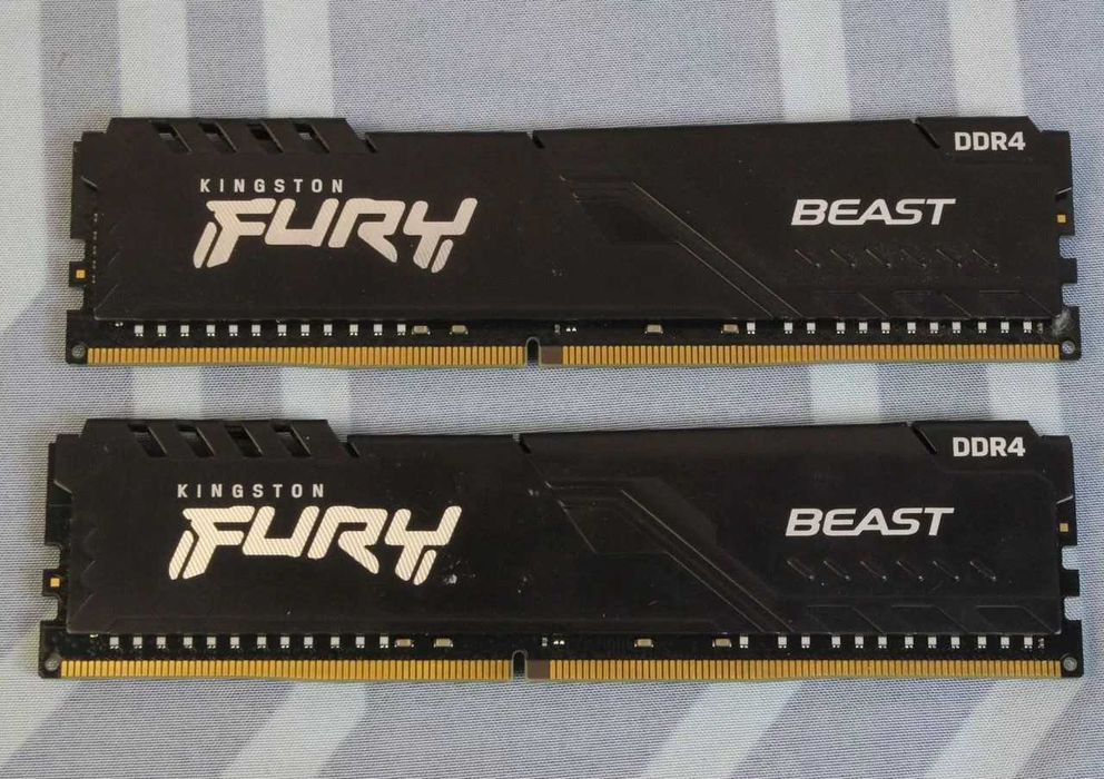 Kingston fury Beast Black DDR4 2x32Gb 3200 мгц