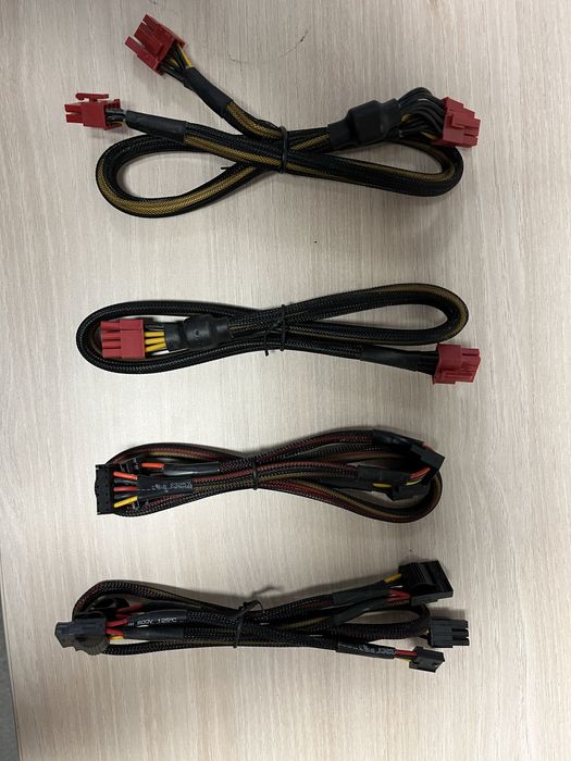 Kable do zasilacza modularnego Chieftec PCIE SATA MOLEX