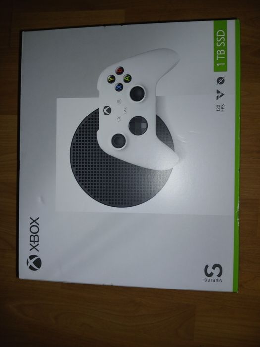 Xbox series S Nova + Caixa + 1TB com os acessórios originais