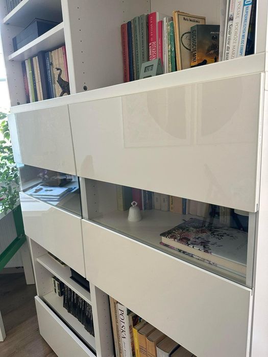 Witryna / regał z nadstawką Ikea