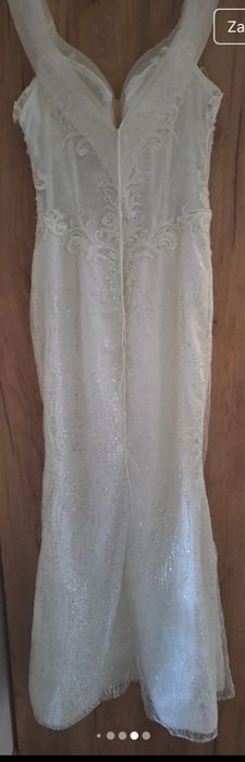 Piękna suknia ślubna syrenka r 36