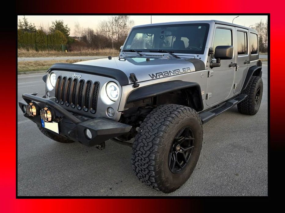 Jeep Wrangler SAHARA - 3.6 B+LPG Sekwencja - 285KM - OFFROAD - HAK - Super stan