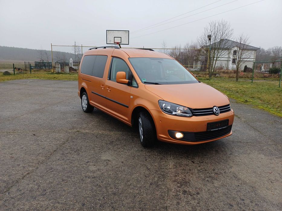 Volkswagen Caddy Max 2.0 B CNG Klimatronic Czujniki parkowania 7 osób