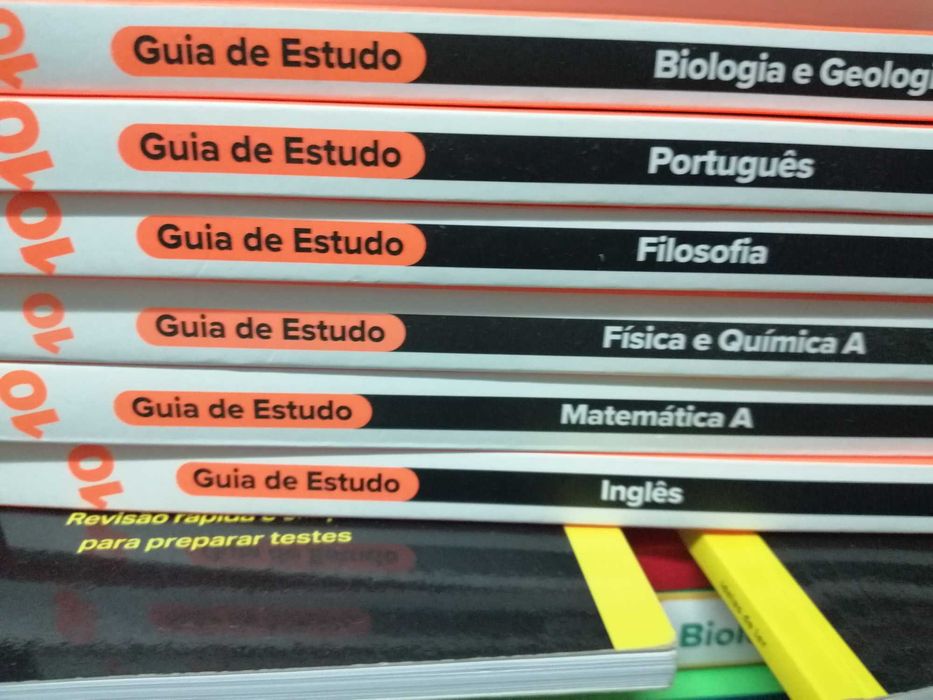 Livros preparação para os testes
