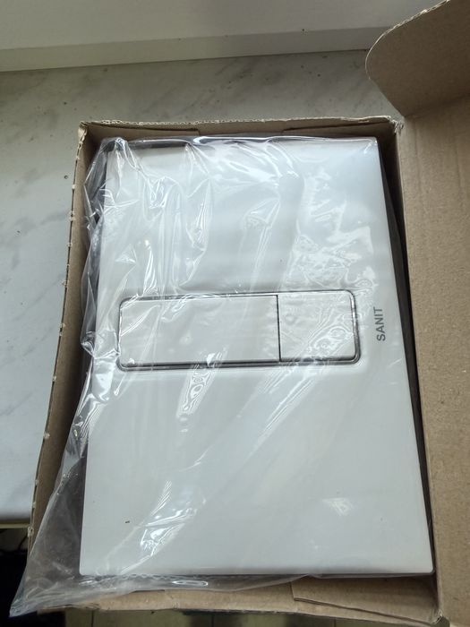 Przycisk Spłukujący SANIT Ineo Bright Biel alpejska