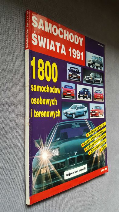 Samochody Świata 1991 - auto katalog Prego :: 1800 samochodów