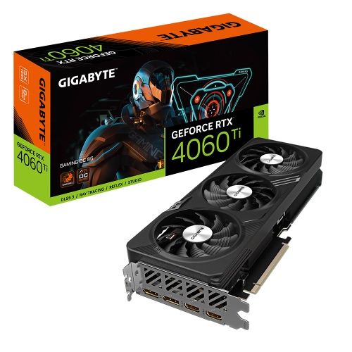 Видеокарта GIGABYTE RTX4060 ti GAMING 8G