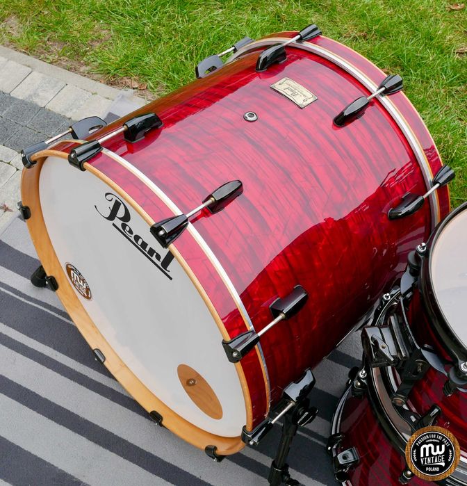 ‼️ Perkusja Pearl Masters Retrospec MSX 22”, 10", 12", 14", 16” Red Onyx ‼️