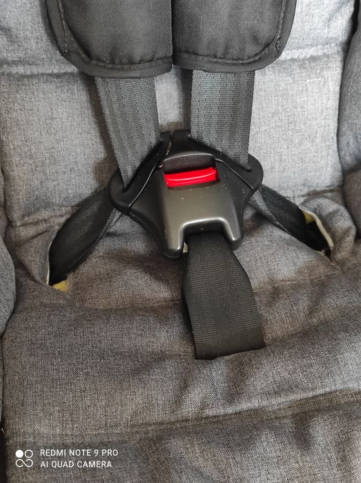 Fotelik samochodowy duofix Isofix AXKID 9-25 RWF szary