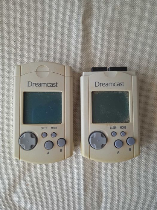 VMU Visual Memory Sega Dreamcast 2 unidades