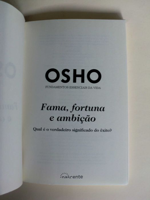 OSHO - Fama, fortuna e ambição