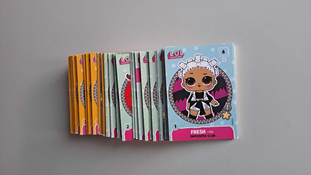 Lote 124 cartas LOL da Panini