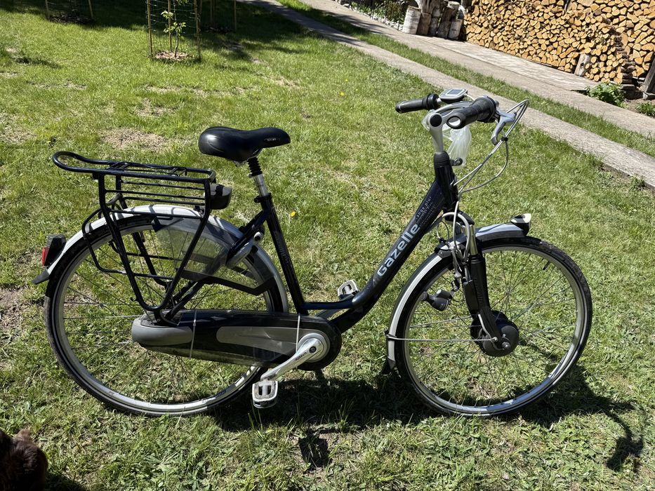 Gazelle orange plus rower elektryczny brak barerii