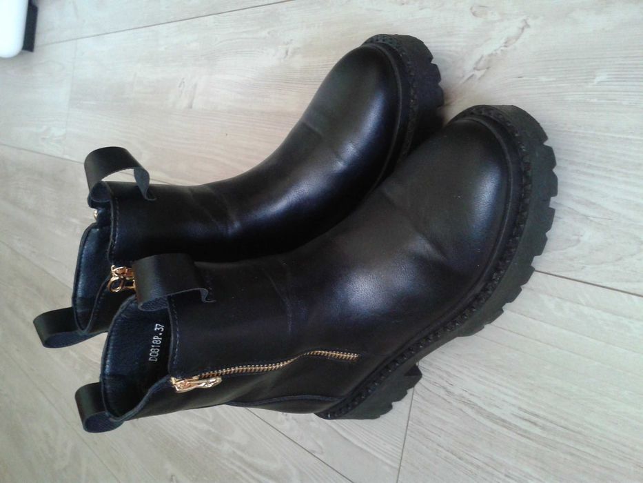 buty damskie, botki, rozm. 37