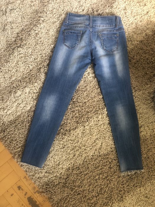 Spodnie jeansy dżinsy damskie