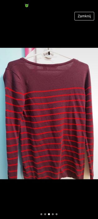 sweterek w paski