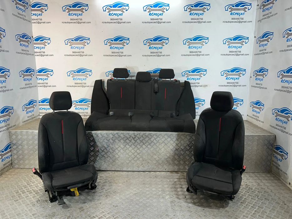 Conjunto Bancos Originais BMW Sport Serie 1 F21 3 Portas Tecido