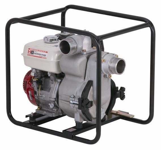 Motopompa szlamowa Daishin SWT-80 HX Honda GX240, 1360l/min,  31mm