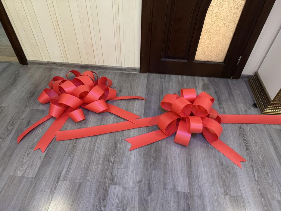 Бант на автомобіль, бантик на машину, бант на двері, подарунковий бант