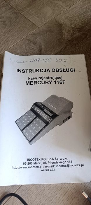 Kasa fiskalna używana, wyrejestrowana w US.