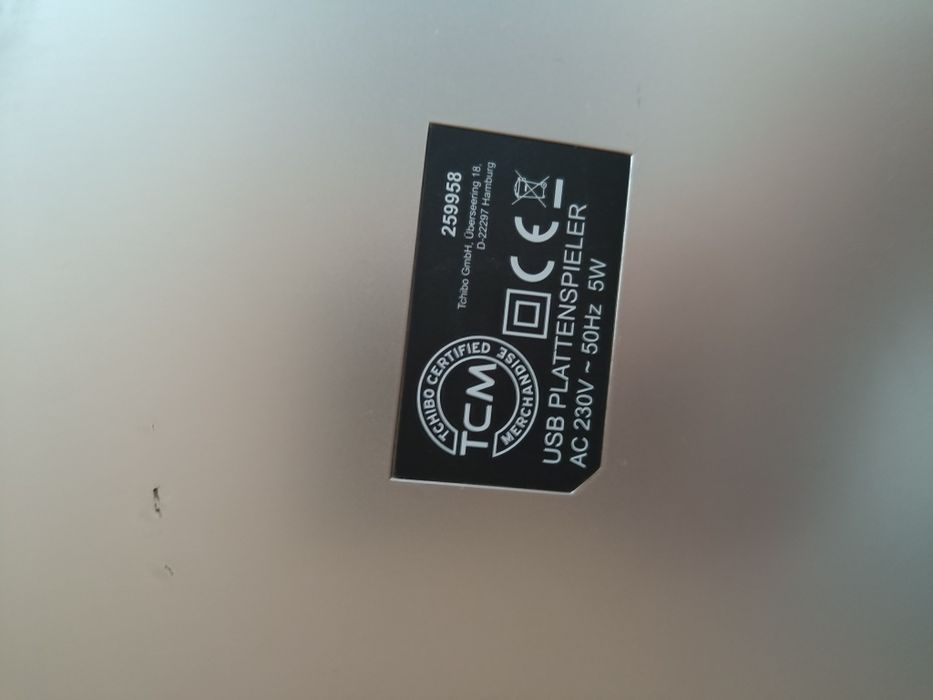 Kompaktowy gramofon